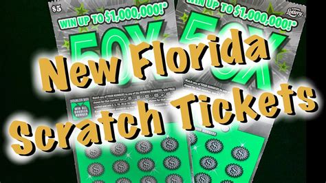 The $20 Florida Lottery scratch-off game, $5,000,000 Cashword, launched in May 2020 and features eight top prizes of $5 million and 24 second-tier prizes of $1 million, the site states. Prizes ...